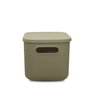 Aberto Design 241782 Caja de Almacenamiento de Plástico Verde Claro 6.2 Litros 18x25x16 cm