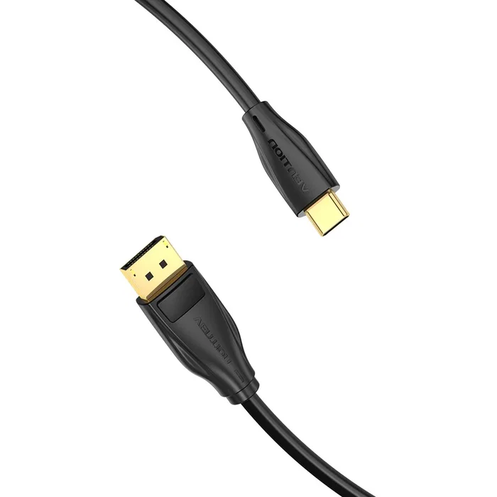 Vention CGYBH Cable Adaptador USB Tipo-C Macho a DisplayPort Macho 2 m Negro