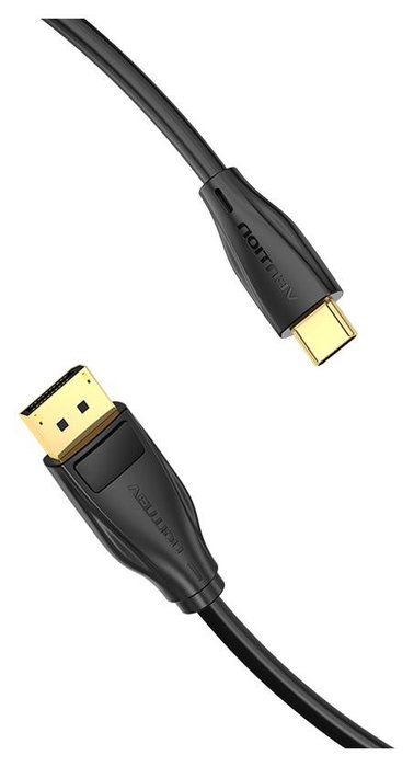 Vention Cable Conversor CGYBH USB Tipo-C Macho a DisplayPort Macho 2m Negro