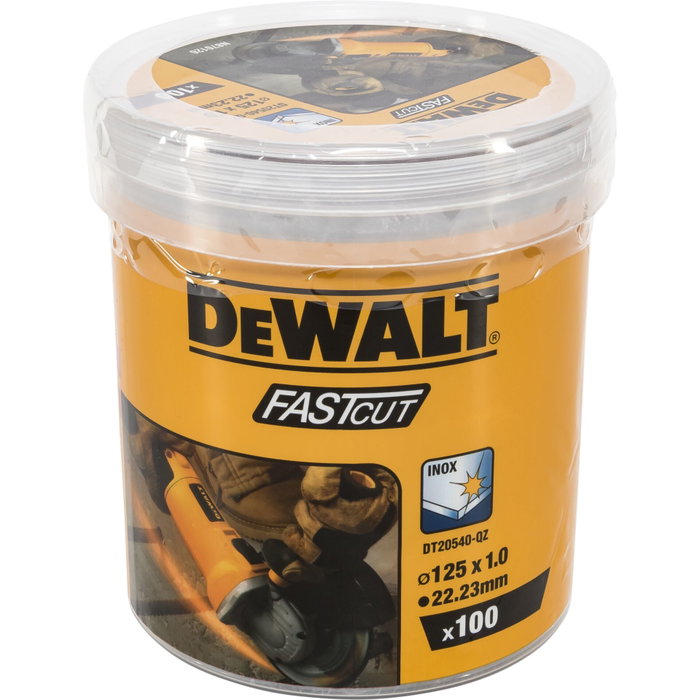 DeWalt DT20540-QZ Trennscheiben Edelstahl 125mm DeWalt DT20540-QZ Trennscheiben Edelstahl 125mm