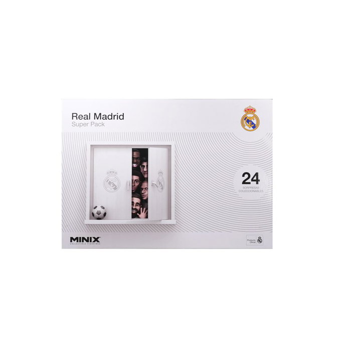 Minix Calendario de Adviento Real Madrid con 12 Figuras y 12 Accesorios Minix Calendario de Adviento Real Madrid con 12 Figuras y 12 Accesorios