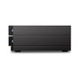 LaCie 2big RAID 8TB Unidad de disco duro de escritorio 3.5" USB-C 3.2 RAID 0/1/JBOD 7200 RPM compatible con Mac y Windows - Negro