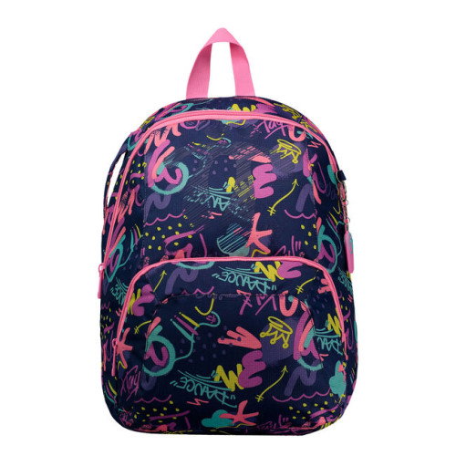 Totto Mochila Juvenil Estampado Multicolor MA04SHM001-2010N-6FC Capacidad 16 Litros Totto Mochila Juvenil Estampado Multicolor MA04SHM001-2010N-6FC Capacidad 16 Litros