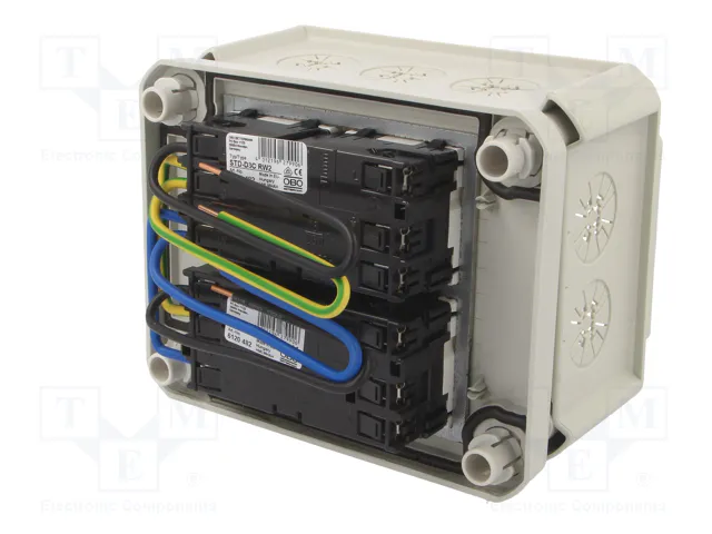 OBO BETTERMANN Caja de conexiones T 100 gris claro