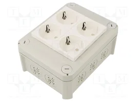 OBO BETTERMANN Caja de conexiones T 100 gris claro