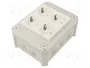 OBO BETTERMANN Caja de conexiones T 100 gris claro
