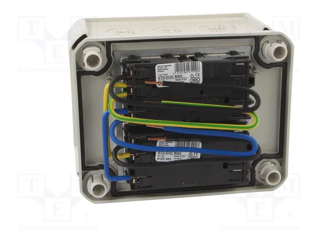 OBO BETTERMANN Caja de conexiones T 100 gris claro