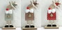 DKD Home Decor Figura MDF Poliéster RENO Surtido de 3 (Pack de 6)