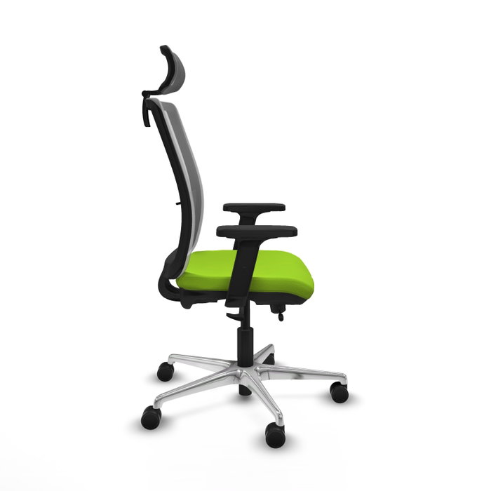PIQUERAS Y CRESPO Silla de oficina Haches Pistacho/Gris con mecanismo Sincro/Traslack PIQUERAS Y CRESPO Silla de oficina Haches Pistacho/Gris con mecanismo Sincro/Traslack