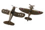 DKD Home Decor Vehículo de Decoración Metal Surtido de 2 Unidades