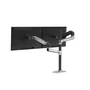 Ergotron 45-549 026 LX Dual Stacking Arm Tall Pole - Brazo de Montaje Doble Apilado Alto para 2 Monitores (Hasta 40"/101.6 cm) - Soporte VESA 75/100 mm, Peso 20 kg