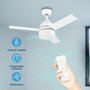 Grunkel SKYECO-42 Ventilador de Techo Blanco 40W 106cm