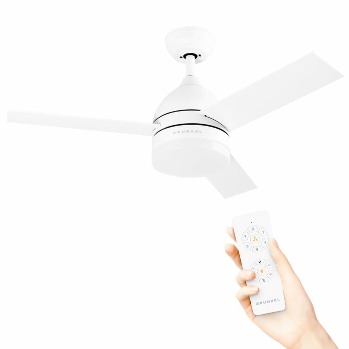 Grunkel SKYECO-42 Ventilador de Techo Blanco 40W 106cm