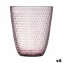 Luminarc Vaso Alto Vidrio Pampille Rosa 31 cL (6 Unidades)