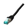 EFB Elektronik Cable de red Cat6a S/FTP RJ45 de 0,5 m Negro