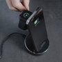Verbatim WCS-02 Aluminium 2-in-1 Qi Wireless+Apple Watch Charger en schwarz / silber