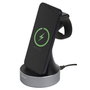 Verbatim WCS-02 Aluminium 2-in-1 Qi Wireless+Apple Watch Charger en schwarz / silber