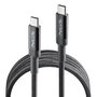 NGS Cable USB-C a USB-C KNOT 100W-2 Negro 2m