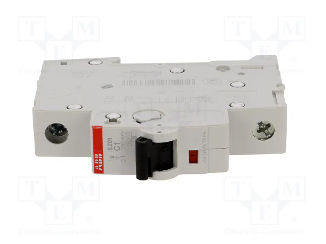 ABB Interruptor magnetotérmico S200 1A 1P 6kA ABB Interruptor magnetotérmico S200 1A 1P 6kA