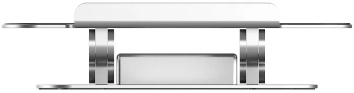 Rapoo UCS-5001 Soporte de mesa para portátil con docking USB-C, color plata Rapoo UCS-5001 Soporte de mesa para portátil con docking USB-C, color plata