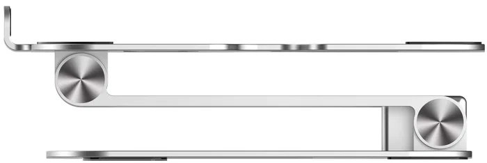 Rapoo UCS-5001 Soporte de mesa para portátil con docking USB-C, color plata Rapoo UCS-5001 Soporte de mesa para portátil con docking USB-C, color plata