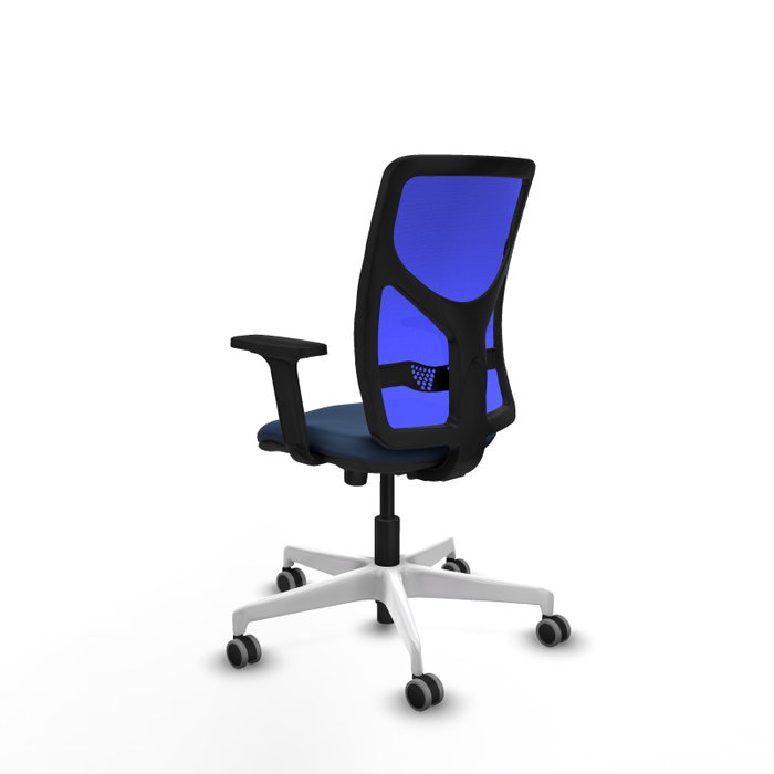 PIQUERAS Y CRESPO Silla de oficina Motilla Azul marino y azul