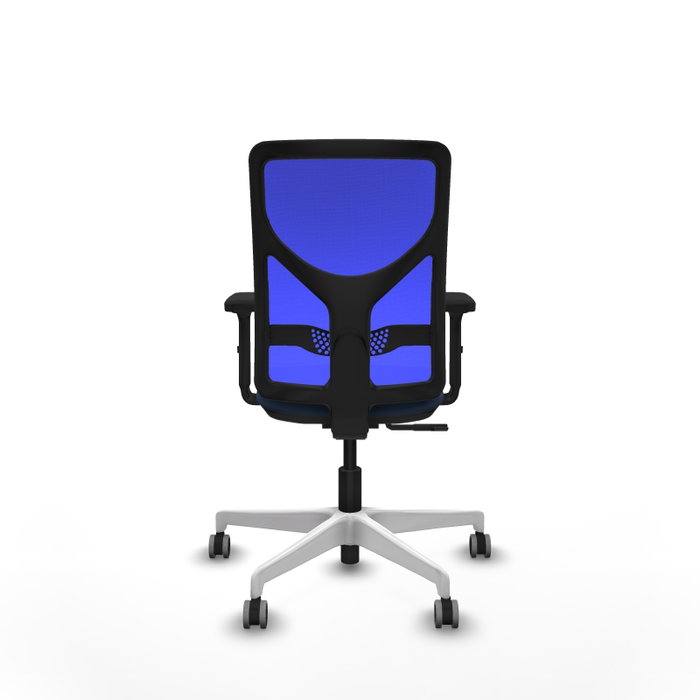 PIQUERAS Y CRESPO Silla de oficina Motilla Azul marino y azul