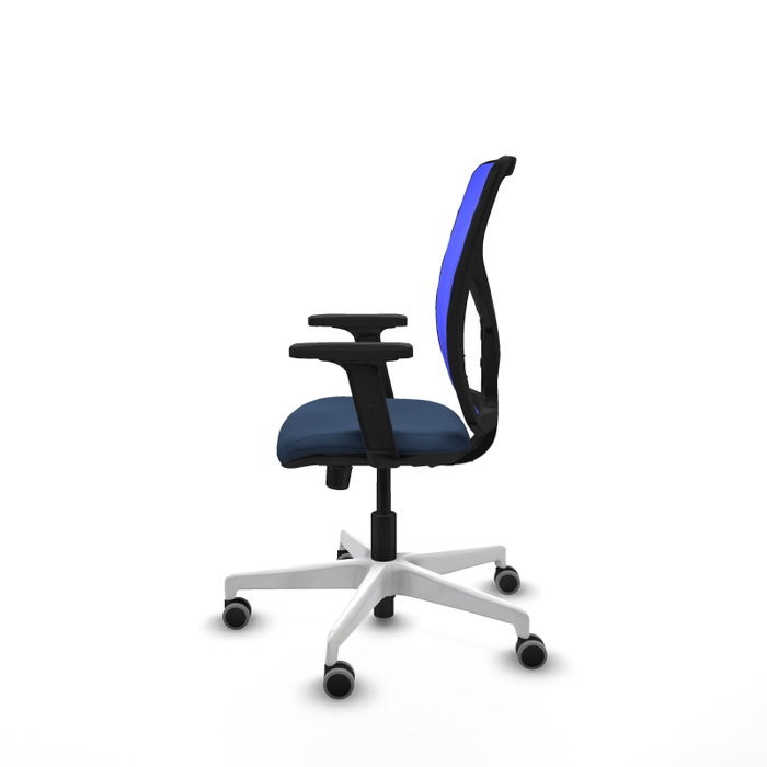 PIQUERAS Y CRESPO Silla de oficina Motilla Azul marino y azul