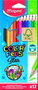 Maped Color'Peps Star Lápices de Colores Surtidos con Estuche de 12 Unidades