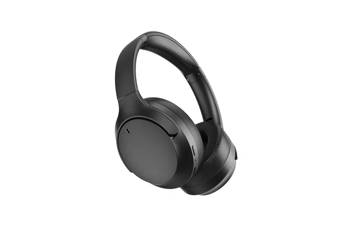 Gembird BHP-ANC-01 Auriculares Diadema Bluetooth con Cancelación Activa de Ruido (ANC) - Hasta 10h Autonomía, Conexión Alámbrica e Inalámbrica, Negro