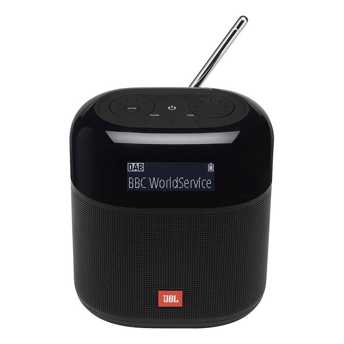 JBL Tuner XL Altavoz Portátil con Radio DAB+/FM, Bluetooth 4.2, Resistente al Agua IPX7, Batería 15h, Color Negro
