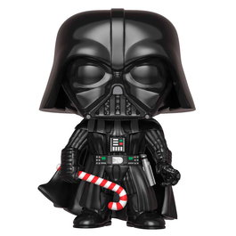 Funko Figura POP Star Wars Holiday Darth Vader Vinilo 8cm Caja Regalo