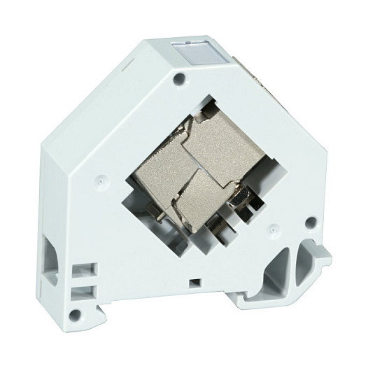 EFB Elektronik Soporte de módulo Keystone 1 puerto ET-25186.V2 para riel DIN Blanco