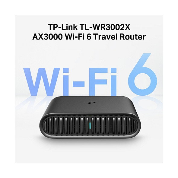 TP-Link TL-WR3002X AX3000 Router de viaje Wi-Fi 6 de doble banda TP-Link TL-WR3002X AX3000 Router de viaje Wi-Fi 6 de doble banda