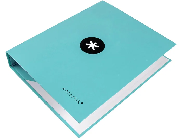 Antartik Carpeta 4 anillas 40 mm mixtas A4 forrada color menta Antartik Carpeta 4 anillas 40 mm mixtas A4 forrada color menta