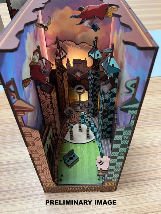 Harry Potter Maqueta Book Nook Tiny Adventures Campo de Quidditch 23 cm Harry Potter Maqueta Book Nook Tiny Adventures Campo de Quidditch 23 cm