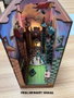 Harry Potter Maqueta Book Nook Tiny Adventures Campo de Quidditch 23 cm