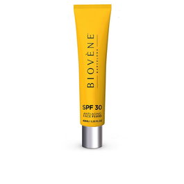 Biovène Fluido Facial Protector Solar SPF30 con Ácido Hialurónico y Niacinamida, Antienvejecimiento, Hidratante, 40 ml