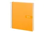 Liderpapel Cuaderno espiral Micro Crafty A4 120h 90gr cuadro 5mm naranja