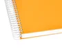 Liderpapel Cuaderno espiral Micro Crafty A4 120h 90gr cuadro 5mm naranja