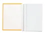 Liderpapel Cuaderno espiral Micro Crafty A4 120h 90gr cuadro 5mm naranja