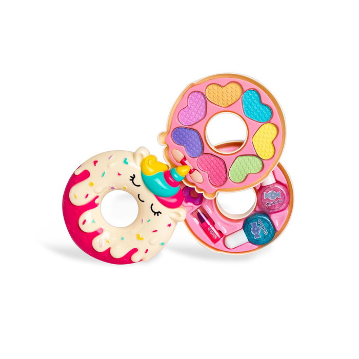 Martinelia Set De Maquillaje Unicornio Candy 12154 Incluye Sombras, Pinta Uñas, Lipsticks y Pasadores para Niñas +3 Años