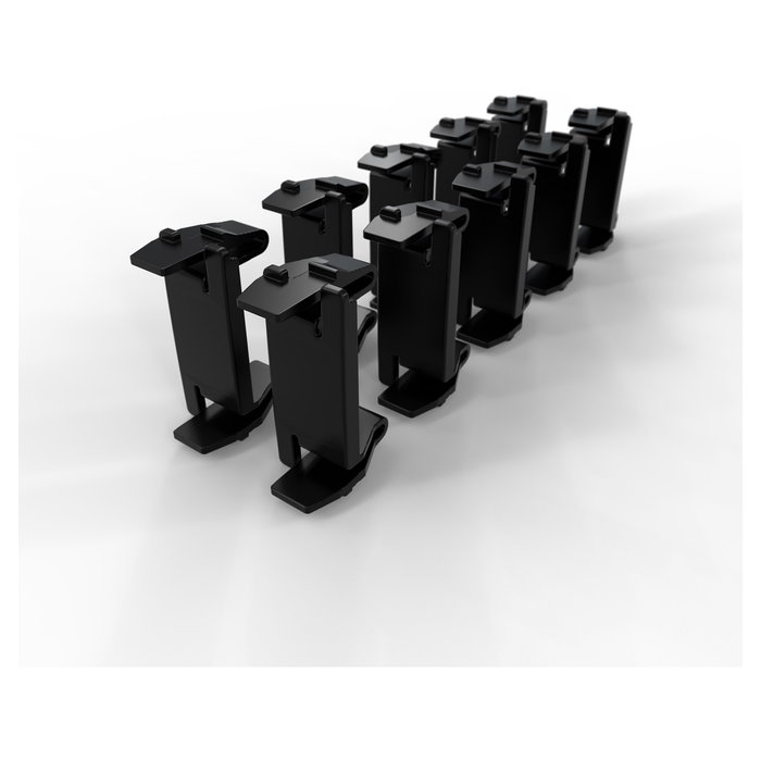 PATCHBOX PBXBLIND Tapa Ciega 10 Piezas, POM Negro, 17 x 26 x 43 mm PATCHBOX PBXBLIND Tapa Ciega 10 Piezas, POM Negro, 17 x 26 x 43 mm