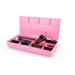 Bifull Caja de Utillajes de Peluquería Rosa Bifull Caja de Utillajes de Peluquería Rosa