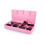 Bifull Caja de Utillajes de Peluquería Rosa