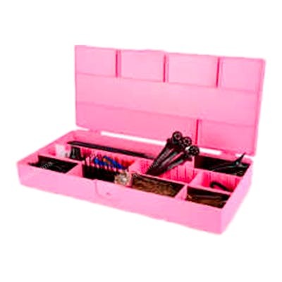Bifull Caja de Utillajes de Peluquería Rosa Bifull Caja de Utillajes de Peluquería Rosa