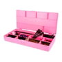 Bifull Caja de Utillajes de Peluquería Rosa