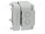 OBO BETTERMANN Caja de conexiones Serie X gris claro