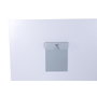 DKD Home Decor Cuadro de Cristal Templado Chica Flores Multicolor 80x120 cm