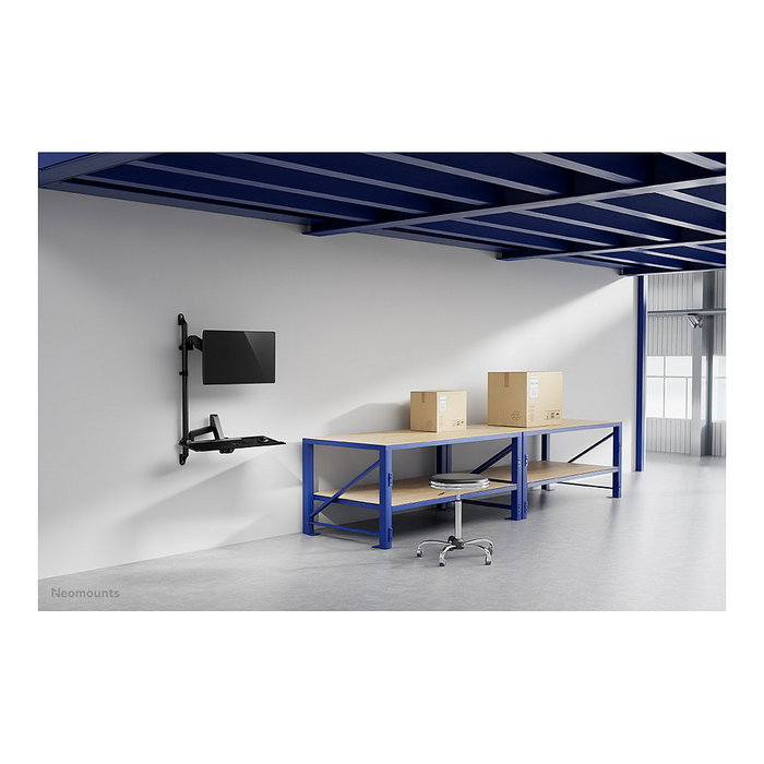 Neomounts WL90-325BL1 Soporte de Pared Móvil para Monitor 17-32", 9 kg, Resorte de Gas, Rotación 360°, Inclinación, Negro - Soporte de Trabajo de Pie/Sentado Neomounts WL90-325BL1 Soporte de Pared Móvil para Monitor 17-32", 9 kg, Resorte de Gas, Rotación 360°, Inclinación, Negro - Soporte de Trabajo de Pie/Sentado